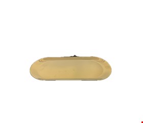 Bandeja Oval Dourada 30cmC 