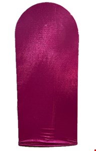 Capa Painel Vertical Oval Brilho Rosa Pink 2,20cmA x 0,70cmL