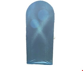 Capa Painel Vertical Oval Brilho Azul Claro 2,20cmA x 0,70cmL