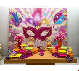 Decoração Adulto - Carnaval VII Decoração Adulto - Carnaval VII