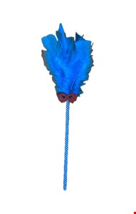 Temático Carnaval - Varinha Pena Azul P