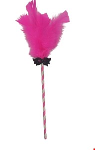 Temático Carnaval - Varinha Pena Rosa P