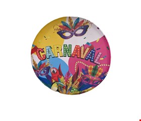 Painel Redondo Tecido Sublimado - Carnaval Tropical 1,50mD 