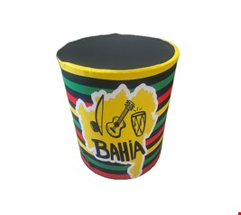 Capa de Cilindro Tecido Sublimado - Carnaval Olodum P 40x45 