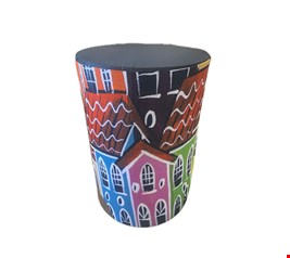 Capa de Cilindro Tecido Sublimado - Carnaval Olodum M 60X45 