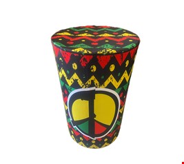 Capa de Cilindro Tecido Sublimado - Carnaval Olodum G 80X50 