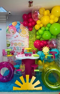 Kit Infantil Luxo - Pool Party XV 