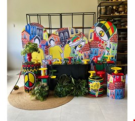 Decoração Adulto - Carnaval / Salvador / Olodum XIV