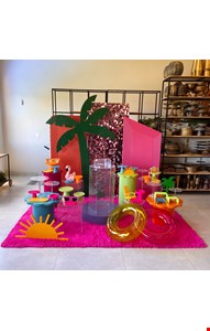 Decoração Adulto - Pool Party / Praia Tropical X 