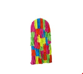 Temático Carnaval - Painel Oval de Franjas Coloridas 1,80cmA