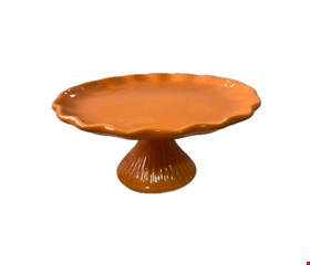 Suporte Gomado Laranja Pé Canelado 12cmA 23cmD