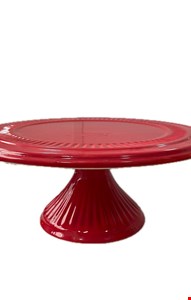 Suporte Canelado Vermelho 30cmD 12cmA 