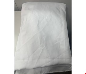 Toalha de mesa retangular branca 2,40 X 3,74 