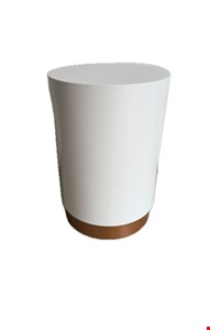 Cilindro Branco com Detalhe Dourado M - 66cmAx45cmL 
