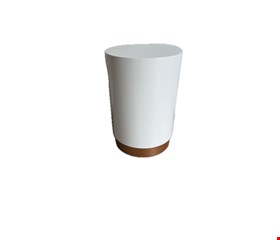 Cilindro Branco com Detalhe Dourado P - 53cmAx38cmL 
