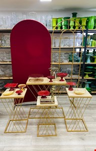 Kit Adulto Luxo - Formatura Vermelho & Dourado XXIII