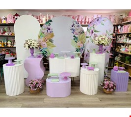 Kit Adulto Luxo - Lilás & Branco V