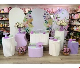 Kit Adulto Luxo - Lilás & Branco V