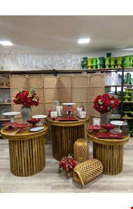 Kit Adulto Luxo - Vermelho, Cinza e Palha III Kit Adulto Luxo - Vermelho, Cinza e Palha III