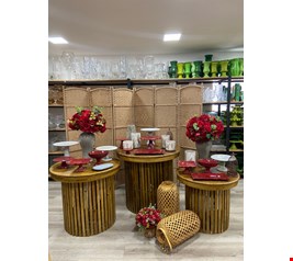 Kit Adulto Luxo - Vermelho, Cinza e Palha III Kit Adulto Luxo - Vermelho, Cinza e Palha III