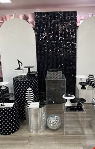 Kit Adulto Luxo - Balada Preto e Prata XV 