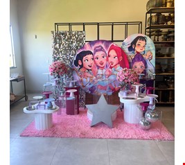 Decoração Infantil - Guerreiras do K-Pop III Decoração Infantil - Guerreiras do K-Pop III