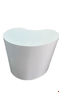 Mesa Orgânica Branca G 80cmA 81cmD 