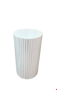 Cilindro Ripado Branco G - 45cmD 81cmA