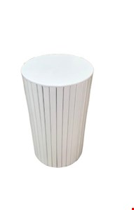 Cilindro Ripado Branco M - 37cmD 65cmA