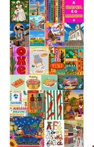 Capa de Painel Vertical Reto - Lambe Lambe Baianidade 2mA X 1mL Capa de Painel Vertical Reto - Lambe Lambe Baianidade 2mA X 1mL