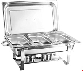 Rechaud inox 3 cubas