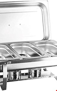 Rechaud inox 3 cubas