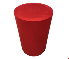Capa Cilindro - Vermelho 45cmAx38cmD