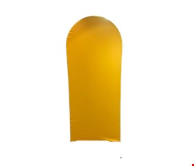 Capa Painel Vertical Oval Amarelo 2,20cmA x 90cmL
