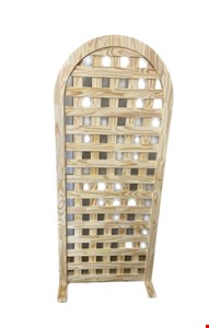 Painel Oval Treliça Pinus 1,90cmA 80cmL Painel Oval Treliça Pinus 1,90cmA 80cmL