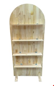 Painel Oval Pinus Com Prateleiras 1,80cmA 80cmL