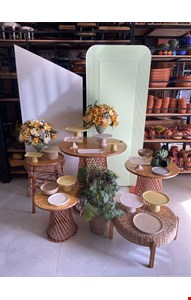 Pacote Decoração Adulto - Tropical Vime Cores Neutras I Pacote Decoração Adulto - Tropical Vime Cores Neutras I