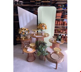 Pacote Decoração Adulto - Tropical Vime Cores Neutras I Pacote Decoração Adulto - Tropical Vime Cores Neutras I