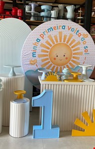 Decoração Infantil - Primeira Volta ao Sol II