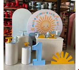 Decoração Infantil - Primeira Volta ao Sol II Decoração Infantil - Primeira Volta ao Sol II
