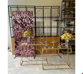 Decoração- Rosê com Dourado II