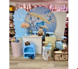 Kit Infantil Luxo - Urso Aviador I Kit Infantil Luxo - Urso Aviador I