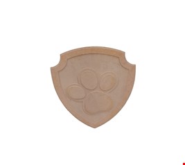 Temático Patrulha Canina - Placa Cor Personalizada MDF 80cmA 71cmL