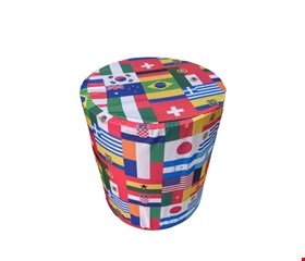 Capa Cilindro - Copa / Futebol / Países P 50cmAx45cmD