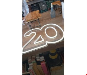 Número em Led - 20 Luz Branca / Branco Frio