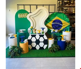Decoração Adulto - Copa / Brasil / Futebol III