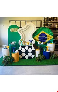 Decoração Adulto - Copa / Brasil / Futebol III