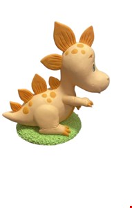 Temático Jurássico - Dinossauro Laranja Biscuit 30cmA