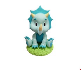 Temático Jurássico - Dinossauro Azul Biscuit 30cmA