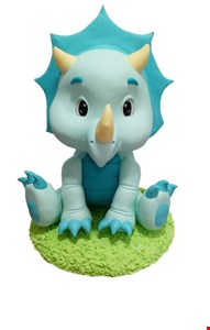 Temático Jurássico - Dinossauro Azul Biscuit 30cmA